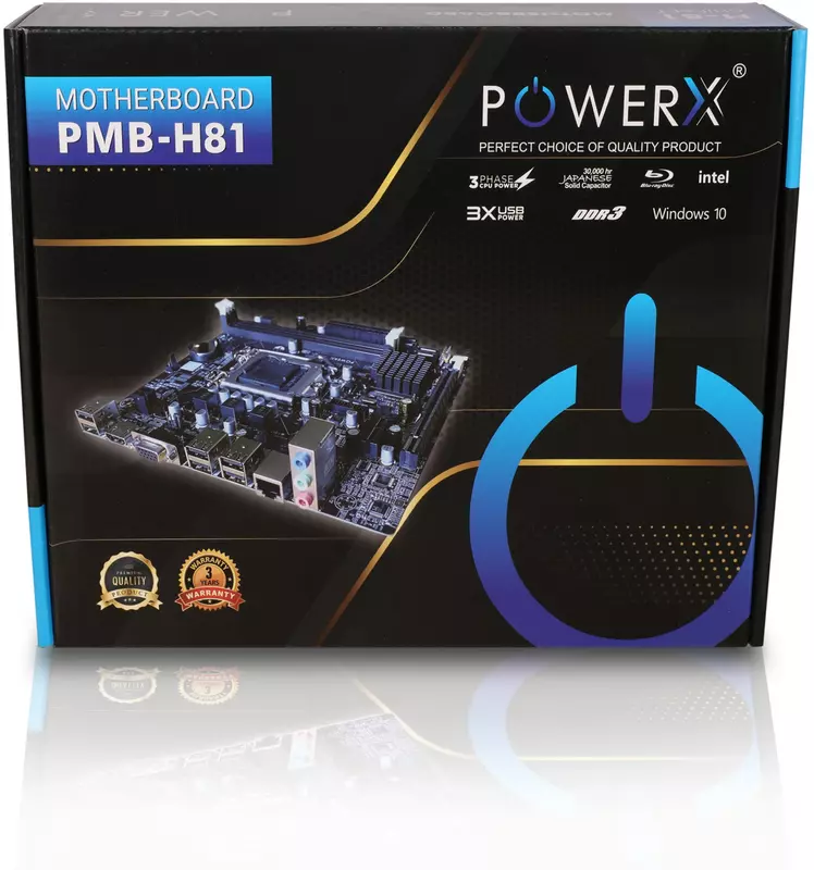 PowerX H81 MOTHERBOARD