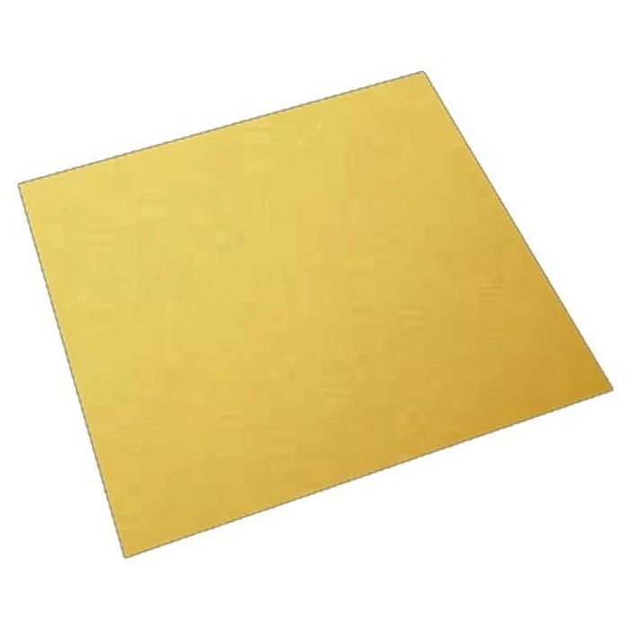 10 Inch Square Mdf Cake Base Gold | Pack of 10