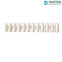 10A PVC Terminal Connector Strip 12 ways (10 Amp, Pack of 5)