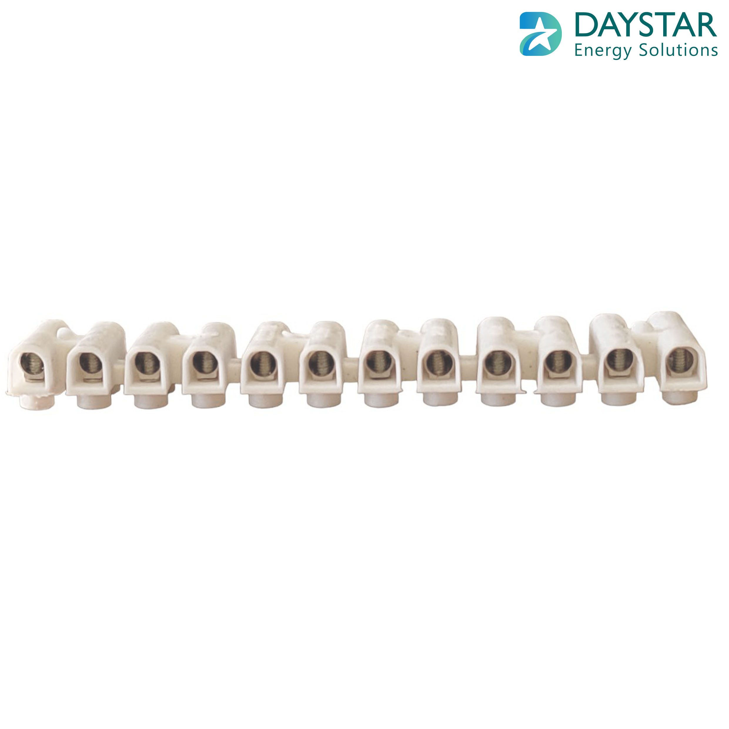 10A PVC Terminal Connector Strip 12 ways (10 Amp, Pack of 5)