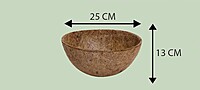 Coco Liner | Natural Coir Hanging Basket Liner | Multiple Sizes