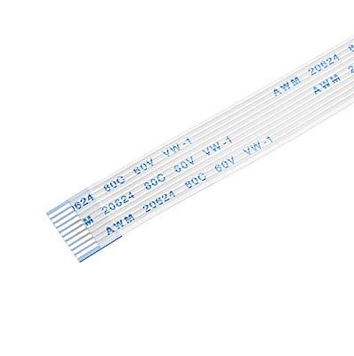 10 Pin 1mm Pitch 100mm Same Side Connection FFC Ribbon Flexible Flat Cable 10 Pin 1mm Pitch 100mm Same Side Connection FFC Ribbon Flexible Flat Cable