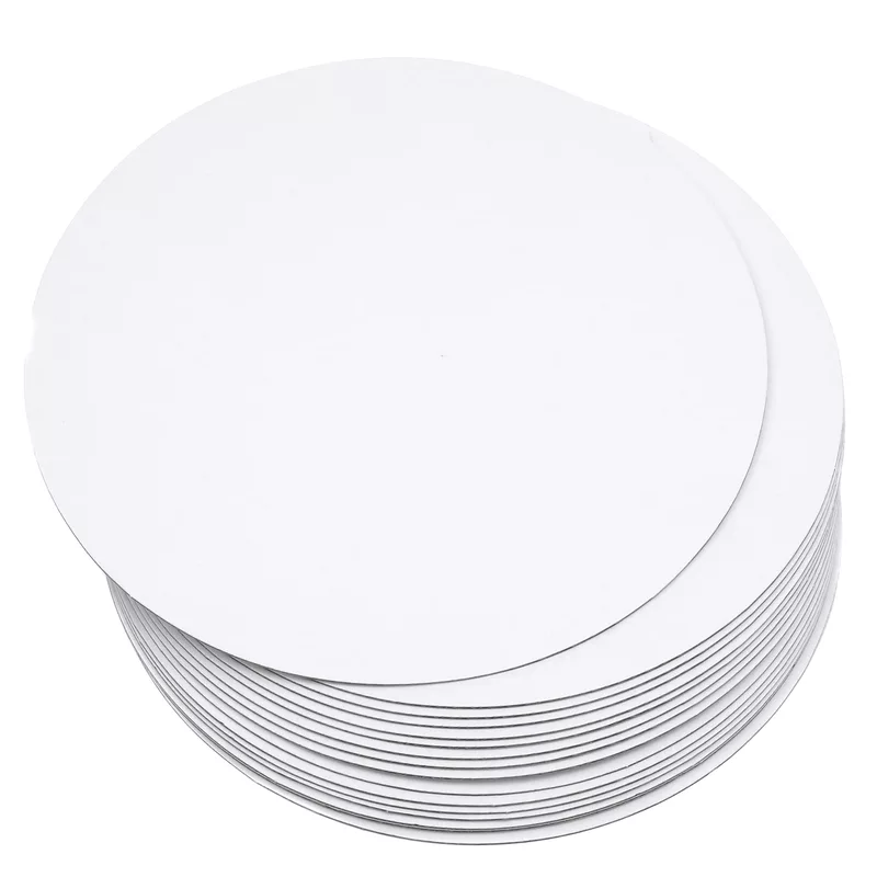 12 Inch Round Mdf Cake Base White