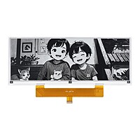 Waveshare 10.85inch e-Paper display, e-ink display, 1360 × 480, SPI Interface,The raw display only