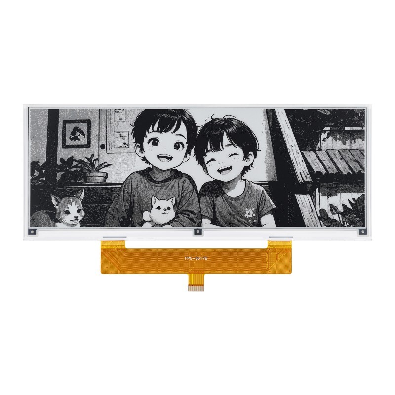 Waveshare 10.85inch e-Paper display, e-ink display, 1360 × 480, SPI Interface,The raw display only