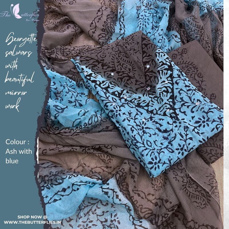 GEORGETTE SALWARS SFDCGTS22177