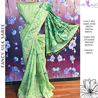 FANCY SILK SAREE YBRSFSC24454
