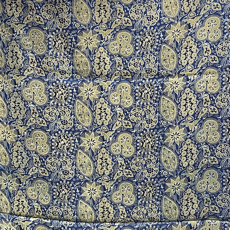 Mashru Silk Ajrakh Print #10