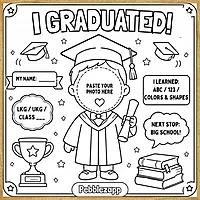 I Graduated – Colour & Frame Kit