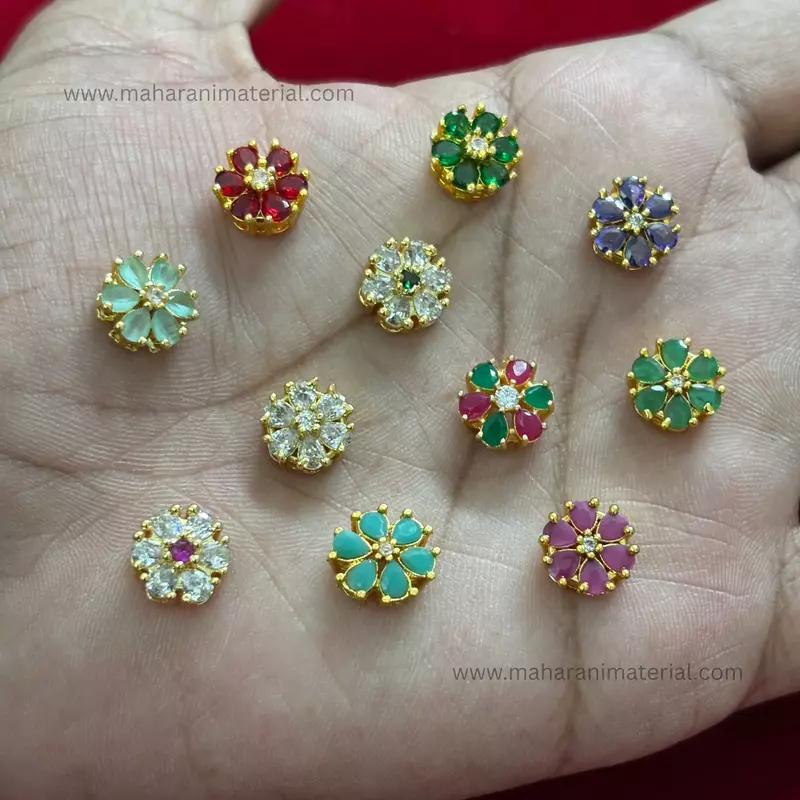 AD Flower Kundan