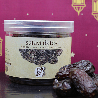 Nuts in a Jar Arabian Safavi Dates 250 Grams Nuts in a Jar Arabian Safavi Dates 250 Grams