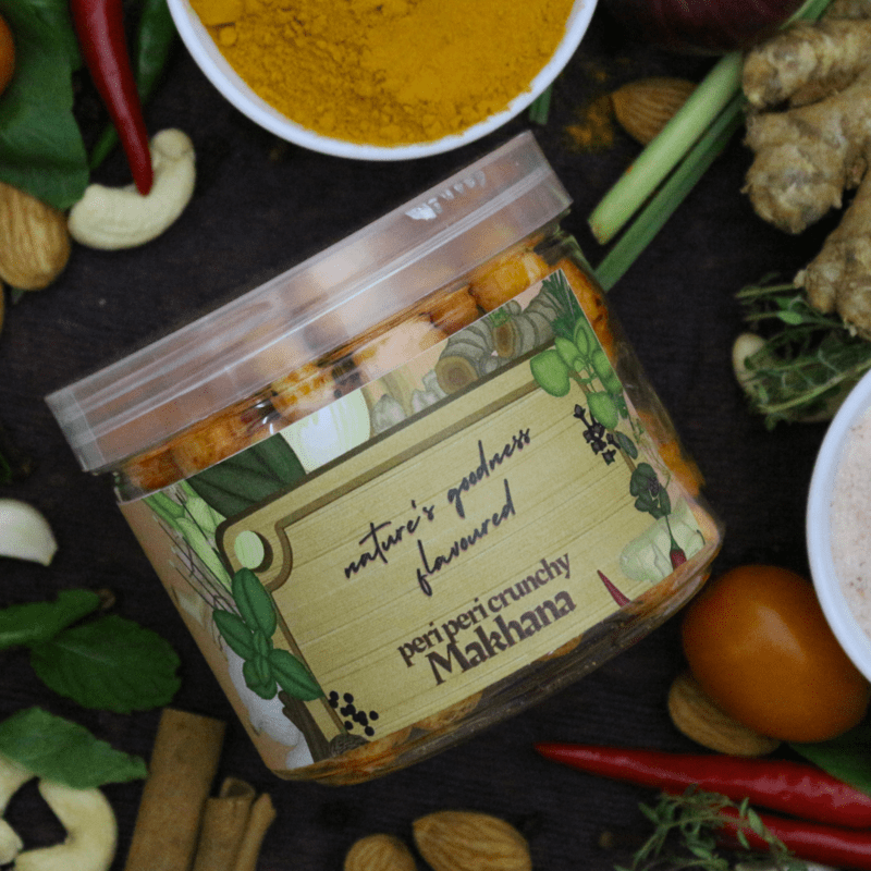 Gourmet Peri Peri Crunchy Makhana 50 Grams Gourmet Peri Peri Crunchy Makhana 50 Grams