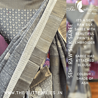 SEMI RAW SILK SAREE PSYSRSS22273 SEMI RAW SILK SAREE PSYSRSS22273