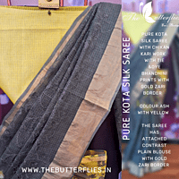 Copy of PURE KOTA SILK SAREE KDRSKOT22657