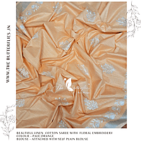 LINEN COTTON SAREE YBRSLIN23484