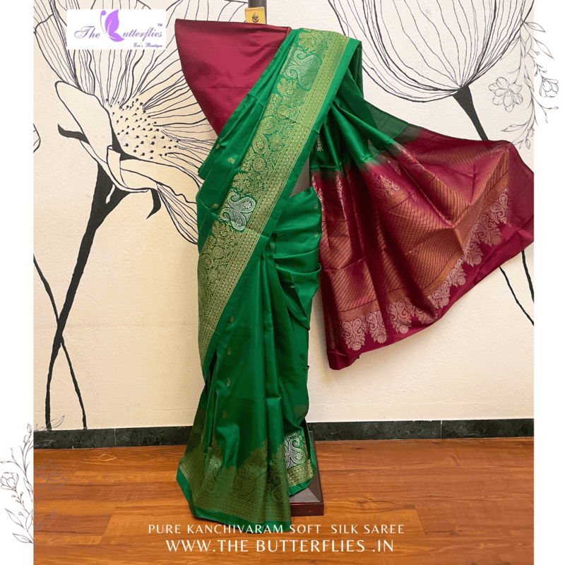Pure Kanchivaram Soft Silk Saree SHSSSIL18197