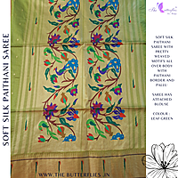 SOFT SILK PAITHANI SAREE  IHFSSIL23876