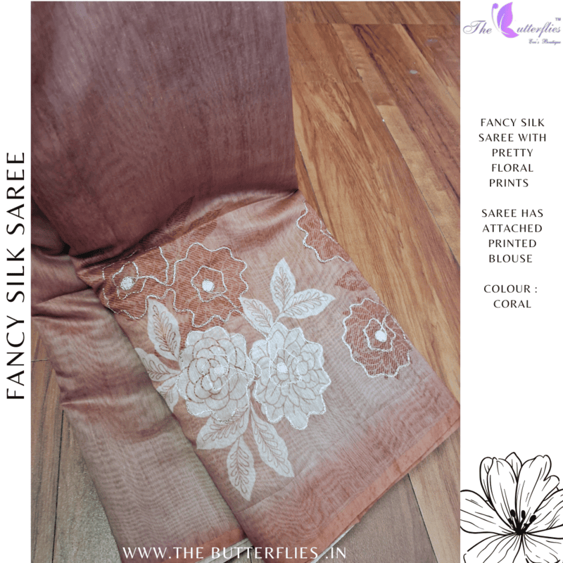 FANCY SILK SAREE DCMSFSC24383