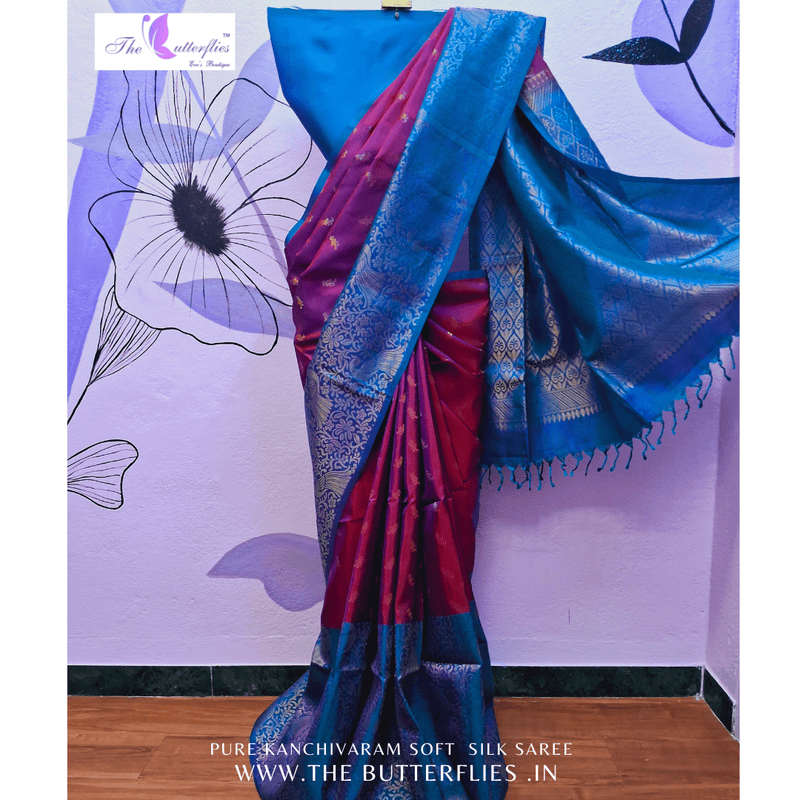 PURE KANCHIVARAM SOFT SILK SAREE  KSSSSIL20675