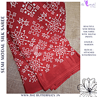 SEMI MODAL SILK SAREE DCMSMSS24675