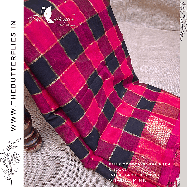 PURE COTTON SAREE SHDSMCS24726 PURE COTTON SAREE SHDSMCS24726