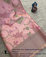 PURE SEMI SILK SAREE PFLSSIL25049