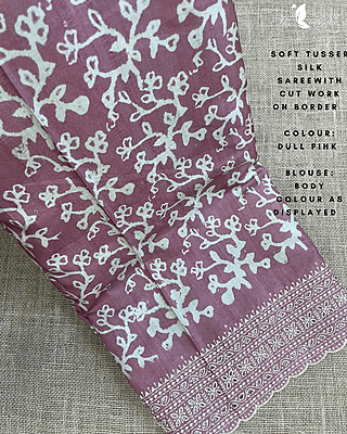 TUSSER SILK SAREE KKISTUS25189