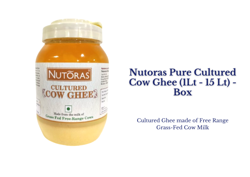 Nutoras Pure Cultured Cow Ghee (1Lt - 15 Lt) Nutoras Pure Cultured Cow Ghee (1Lt - 15 Lt)
