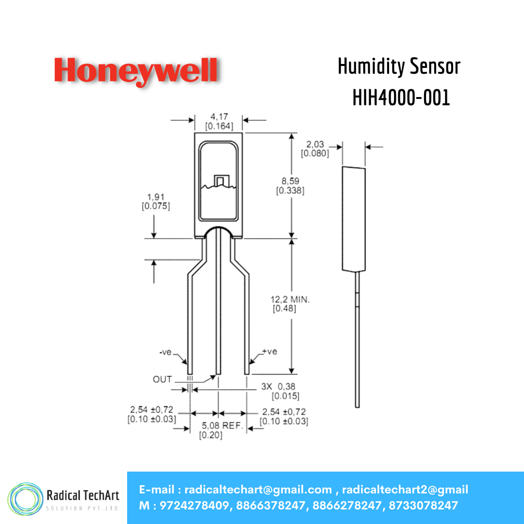HIH-4000-001. Humidity Sensor