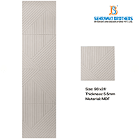 Sehrawat Brothers Light Blue ModernGravita Panel SBMGP07- Elegant Home Decor | My Wall Panels