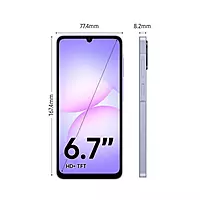 Samsung Galaxy A07 5G Smartphone (Light Voilet, 6GB RAM, 128GB Storage)
