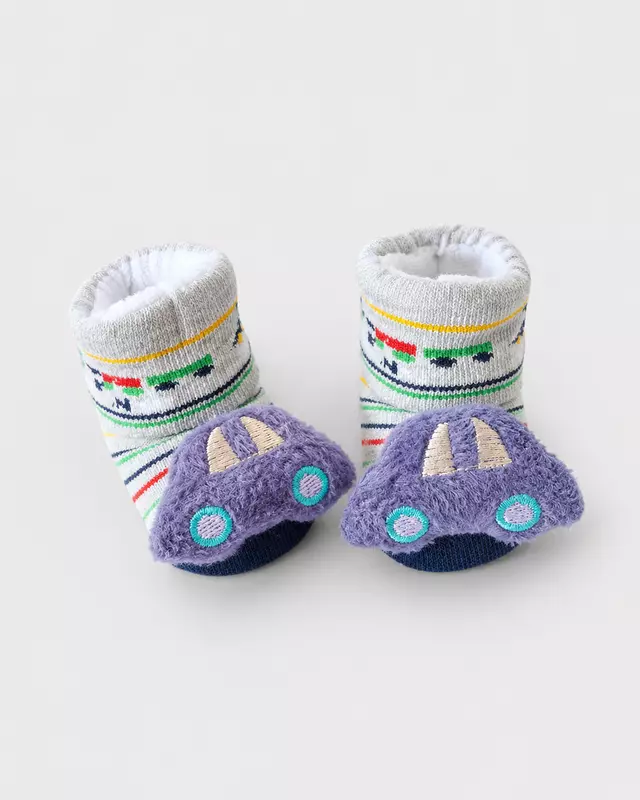 Cotton Cute Booties Set(0-1 Year)