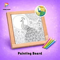 Royal Peacock Coloring