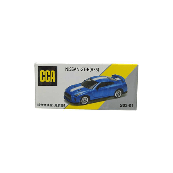 Nissan GT-R (R35) S03-01-Blue 1:64 CCA