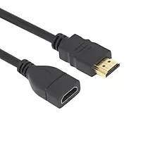HDMI Extension Cable 2.0 Male to Female,Support 3d,Full HD 1080p, 4K Audio Return Channel - 1M