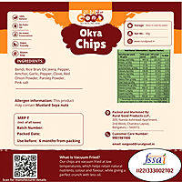 Okra Vacuum Fried Chips Okra Vacuum Fried Chips