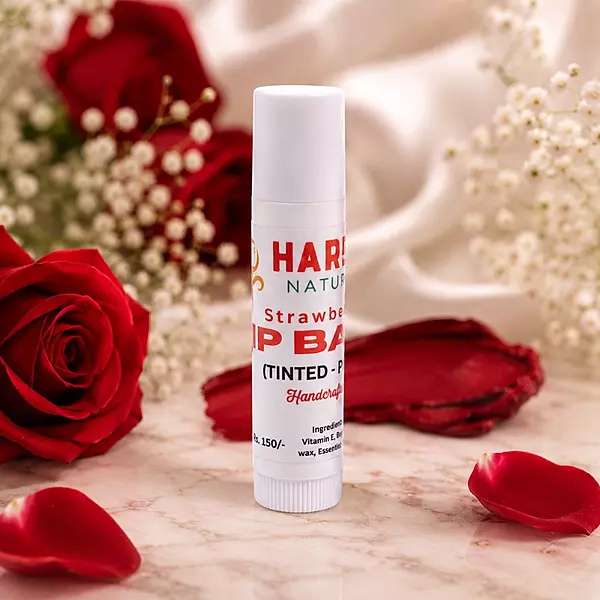 Harsha Naturals Lip Balm- Maroon-Chopstick
