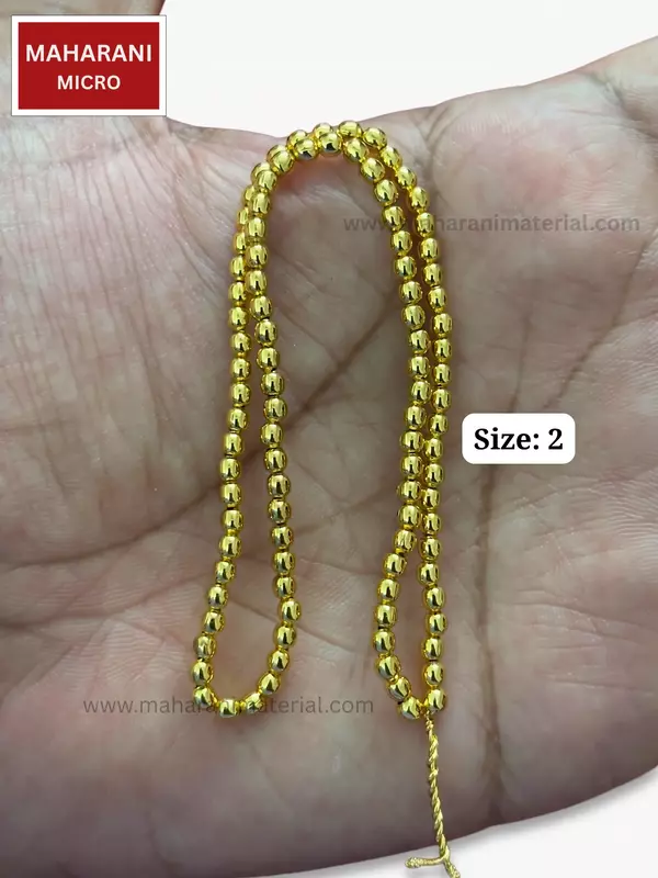 plain micro gold plated ball