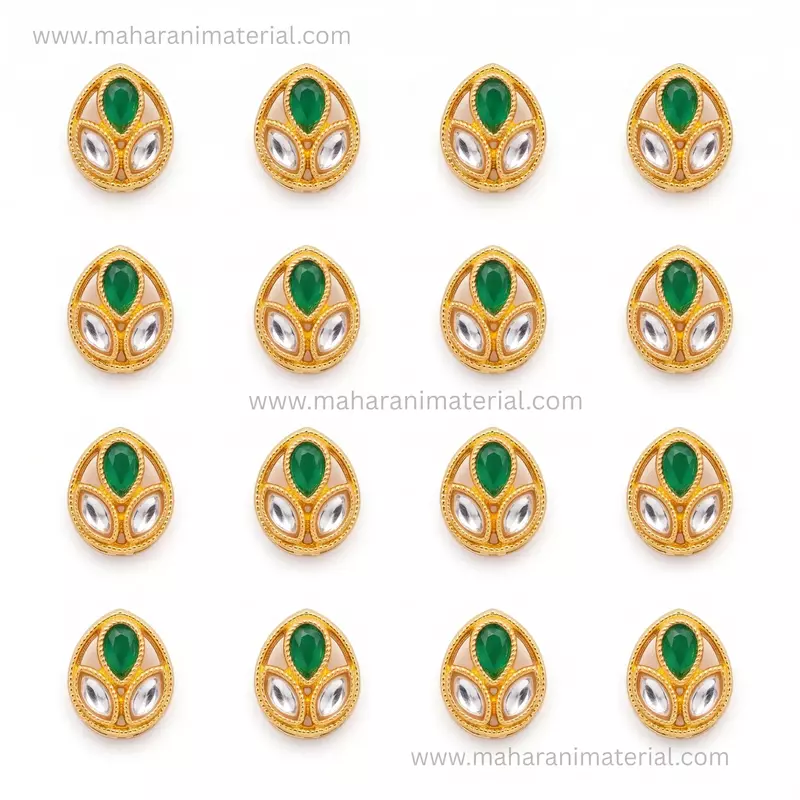 Flower Kundan 3D