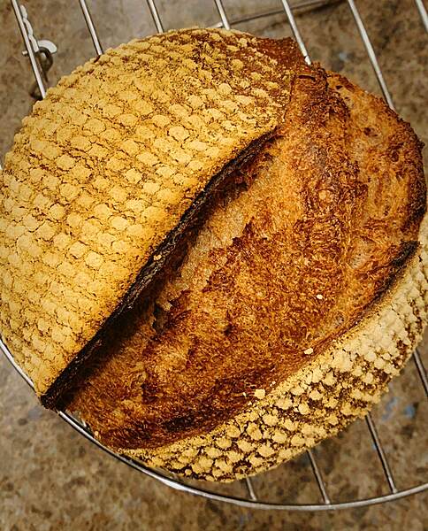 Black Wheat Whole Grain Sourdough Boule