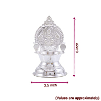 Silver Diya, Lamp & Vilakku | SRIMATHI JEWELLERS