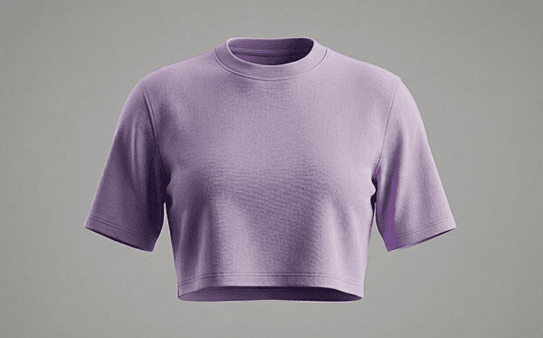 LAVENDER-CROP TOP
