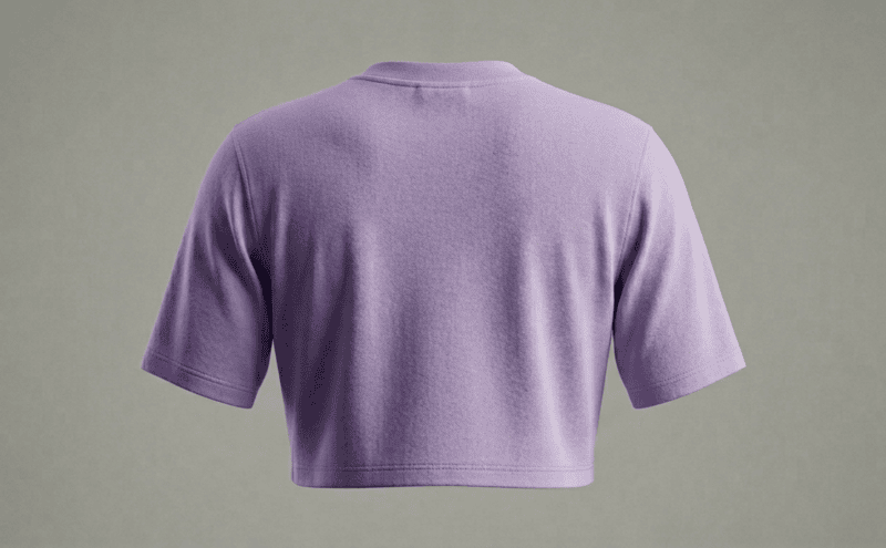 LAVENDER-CROP TOP