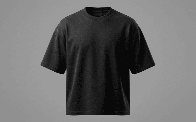 BLACK-FRENCH TERRY-OVERSIZED-T