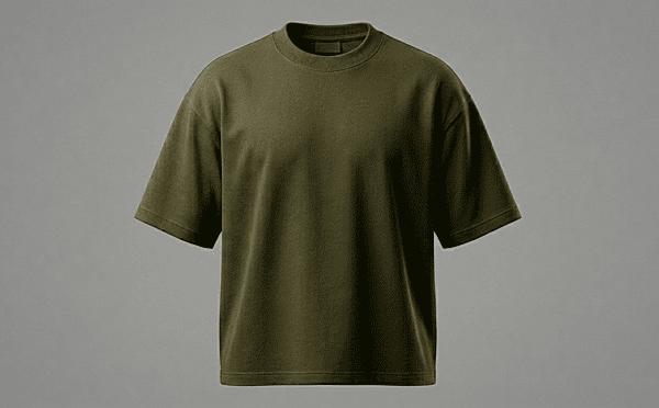 OLIVE GREEN-OVERSIZED-T