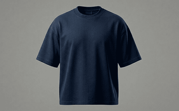 NAVY-OVERSIZED-T
