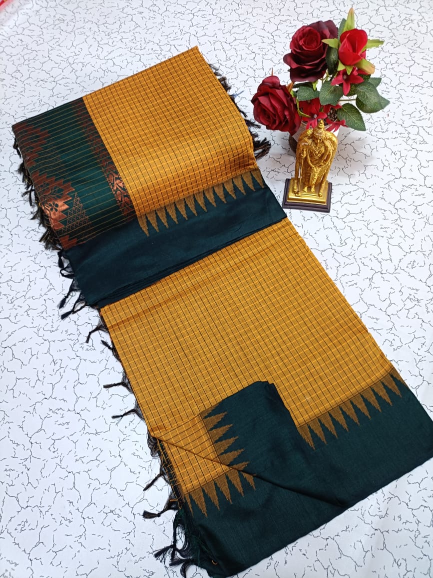Kanchi cotton saree