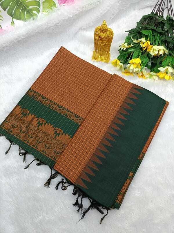 Kanchi cotton saree