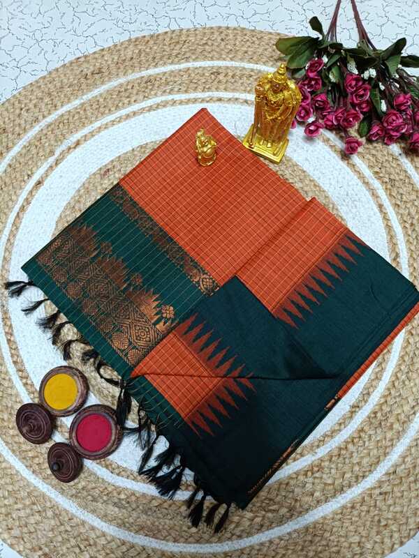 Kanchi cotton saree