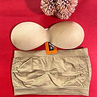 Straples padded Bra - Tube bra